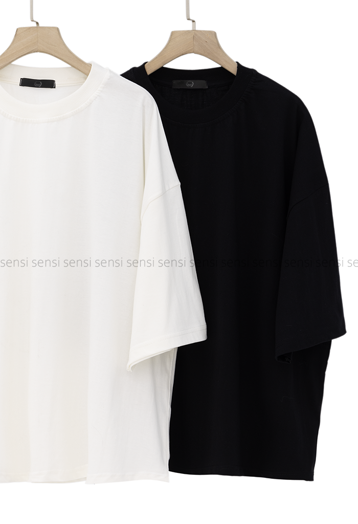 تیشرت باکسی بیسیک کد1006541